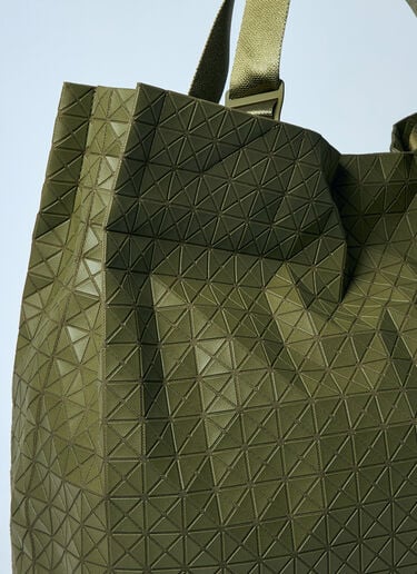 Bao Bao Issey Miyake Cart One-Tone Tote Bag Green bao0159004