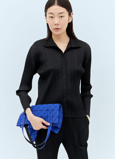 Bao Bao Issey Miyake 프리즘 플러스 토트백 블루 bao0257003