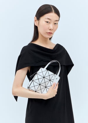 Bao Bao Issey Miyake Carat Handbag White bao0257005