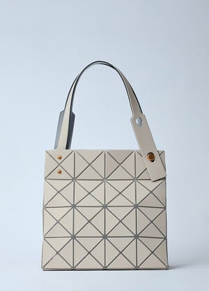 Bao Bao Issey Miyake Carat Handbag Beige bao0260009