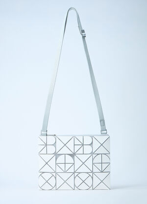 Bao Bao Issey Miyake Font Shoulder Bag White bao0261009