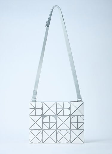 Bao Bao Issey Miyake Font Shoulder Bag White bao0261009