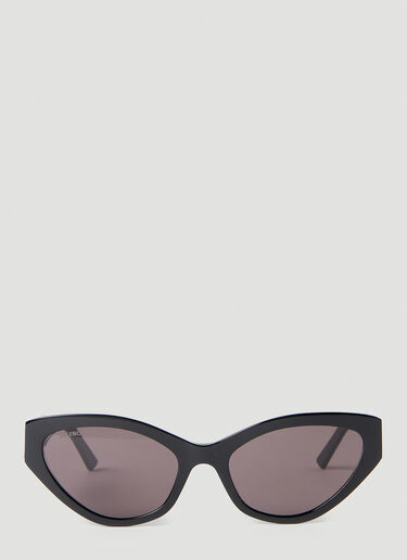 Flat Cat Eye Sunglasses Balenciaga Flat Cat Eye Sunglasses Black bcs0253002