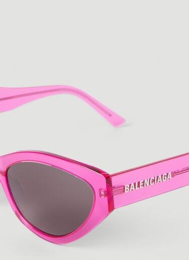 Balenciaga 플랫 캣아이 선글라스 핑크 bcs0253003