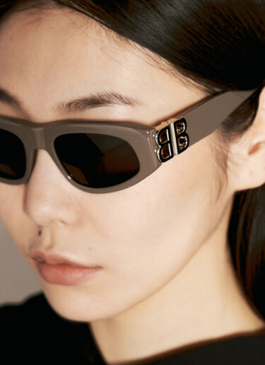 Dynasty D-Frame Sunglasses Balenciaga Dynasty D-Frame Sunglasses Grey bcs0255001