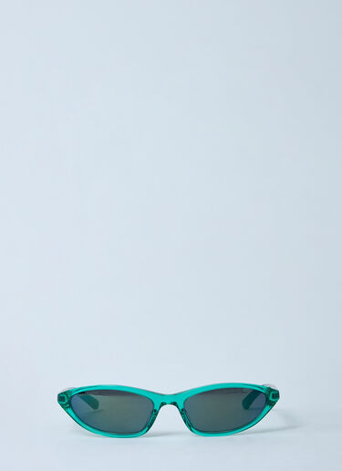 Neo Oval 2.0 Sunglasses Balenciaga Neo Oval 2.0 Sunglasses Green bcs0260002