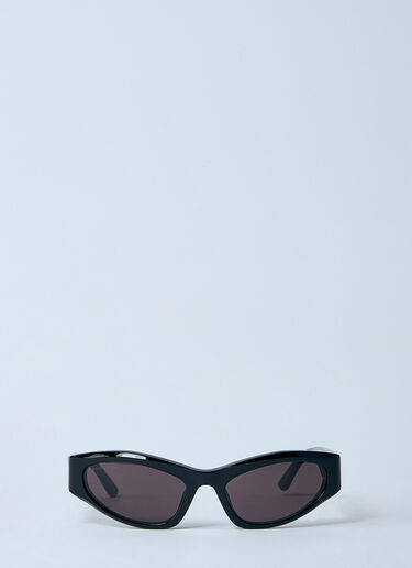 Logo Print Sunglasses Balenciaga Logo Print Sunglasses Black bcs0260004