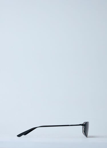 Invis 椭圆形太阳镜 Balenciaga Invis 椭圆形太阳镜 黑色 bcs0360008