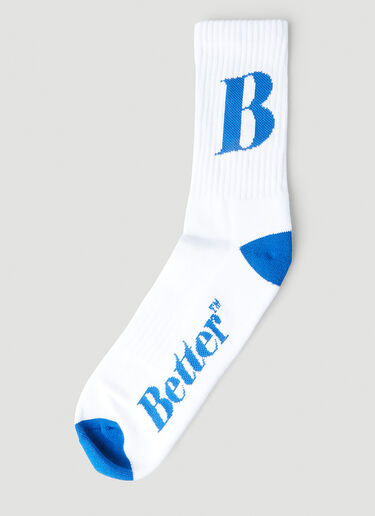 Athletic B 袜子 Better Gift Shop Athletic B 袜子 白 bfs0346011