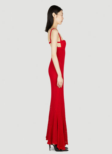 Crochet Dress Blumarine Crochet Dress Red blm0252016