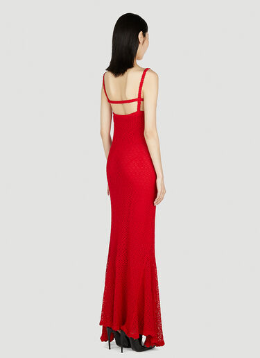Crochet Dress Blumarine Crochet Dress Red blm0252016