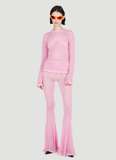 Blumarine クロシェパンツ ピンク blm0252019