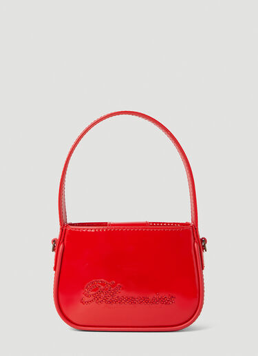 Blumarine 徽标缀饰单肩包 红色 blm0252021