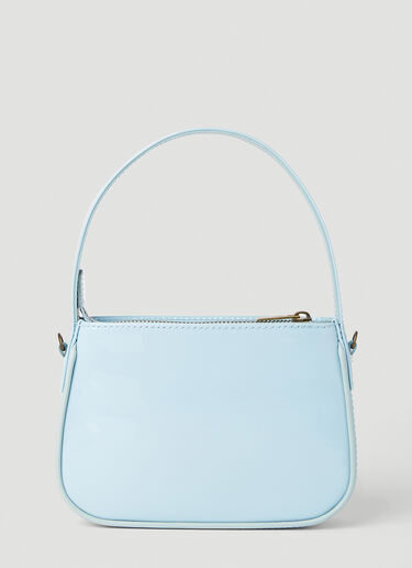 Blumarine 徽标缀饰单肩包 浅蓝色 blm0252022