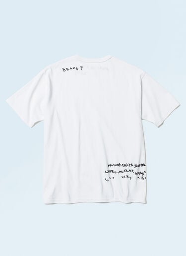 ZMURFによるアートワーク付き BEAMS T x LN-CC Tシャツ BEAMS ZMURFによるアートワーク付き BEAMS T x LN-CC Tシャツ ホワイト bms0158008