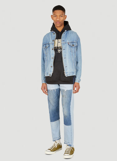 Bonum Rider Bleached Denim Jacket Blue bon0348012