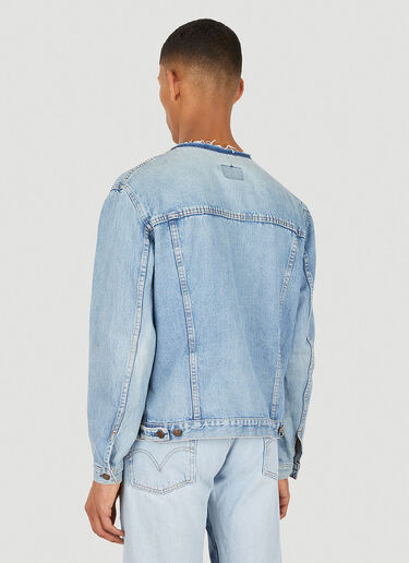 Bonum Rider Bleached Denim Jacket Blue bon0348012