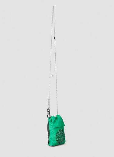 Logo Pouch Crossbody Bag Boiler Room x P.A.M. Logo Pouch Crossbody Bag Green bor0350004