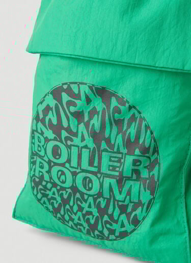 Logo Pouch Crossbody Bag Boiler Room x P.A.M. Logo Pouch Crossbody Bag Green bor0350004
