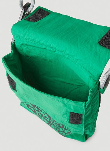 Logo Pouch Crossbody Bag Boiler Room x P.A.M. Logo Pouch Crossbody Bag Green bor0350004