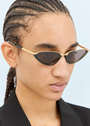 Bottega Veneta Classic Cat-Eye Sunglasses Black bos0258003