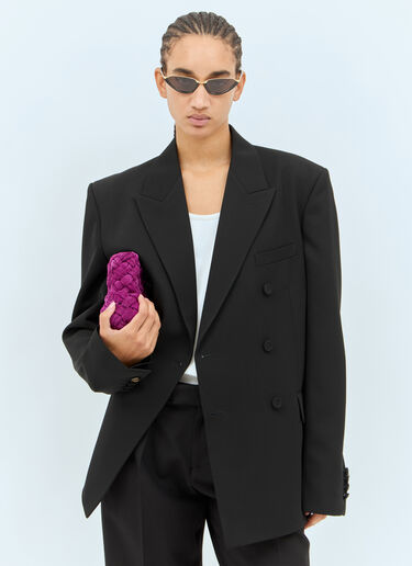 Bottega Veneta クラシックキャットアイサングラス ブラック bos0258003