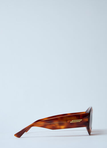 ウルトラシンマックスサングラス Bottega Veneta ウルトラシンマックスサングラス ブラウン bos0259003
