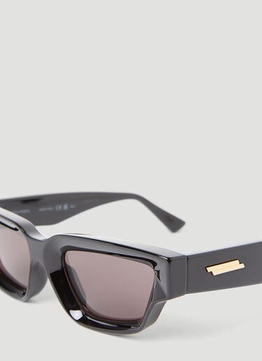 Bottega Veneta Sharp Square Sunglasses Black bos0354003