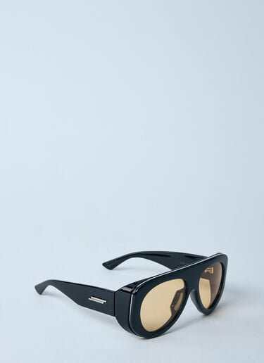 Aviator Sunglasses Bottega Veneta Aviator Sunglasses Yellow bos0359005