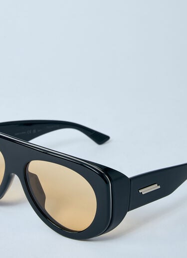Aviator Sunglasses Bottega Veneta Aviator Sunglasses Yellow bos0359005