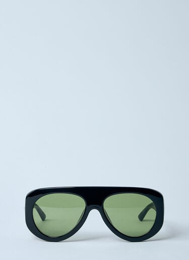 Aviator Sunglasses Bottega Veneta Aviator Sunglasses Green bos0359006