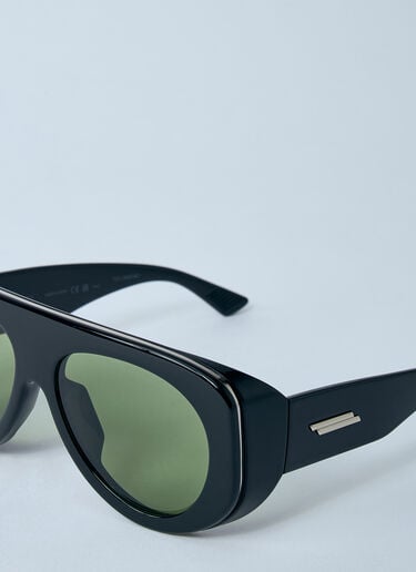 Aviator Sunglasses Bottega Veneta Aviator Sunglasses Green bos0359006
