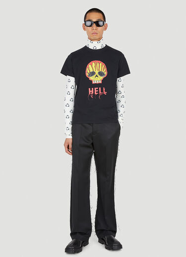 Botter Skull T 恤 黑色 bot0150006
