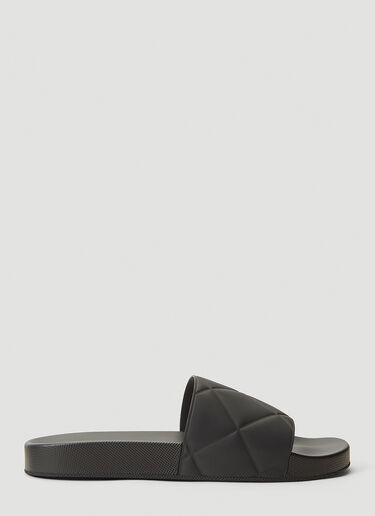 Slider Sandals Bottega Veneta Slider Sandals Grey bov0142048