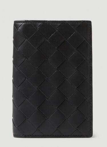Bottega Veneta Intrecciato Passport Case Black bov0148081