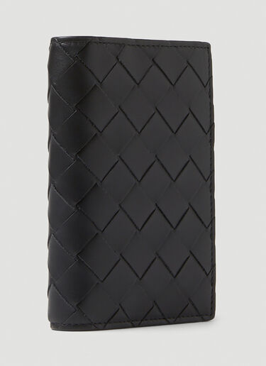 Intrecciato Passport Case Bottega Veneta Intrecciato Passport Case Black bov0148081