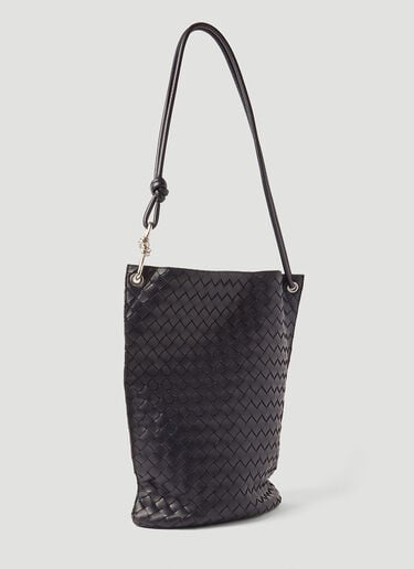 Medium Knot Bucket Tote Bag Bottega Veneta Medium Knot Bucket Tote Bag Black bov0151099