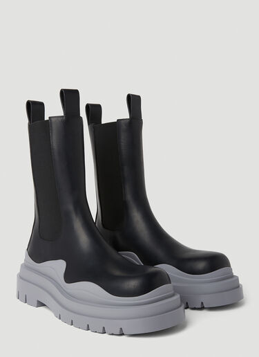 Bottega Veneta Tire Boots Grey bov0153016