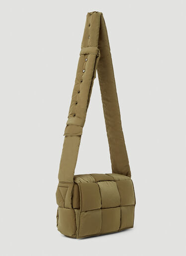 Small Padded Tech Cassette Crossbody Bag Bottega Veneta Small Padded Tech Cassette Crossbody Bag Brown bov0153030