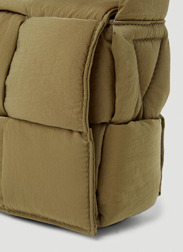 Small Padded Tech Cassette Crossbody Bag Bottega Veneta Small Padded Tech Cassette Crossbody Bag Brown bov0153030
