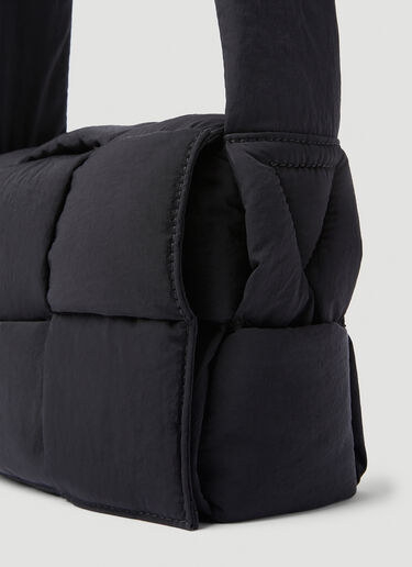 Bottega Veneta 迷你衬垫 Cassette 斜挎包 黑色 bov0153031