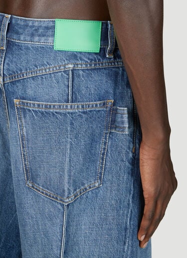Bottega Veneta Folded Cuff Jeans Blue bov0155009