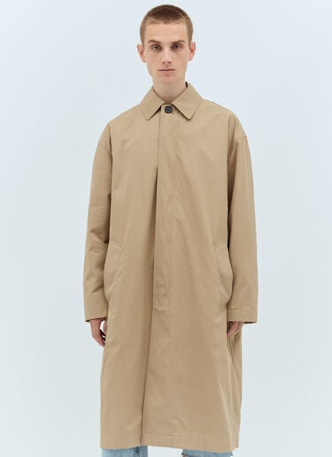 Cotton Twill Trench Coat Bottega Veneta Cotton Twill Trench Coat Beige bov0157005