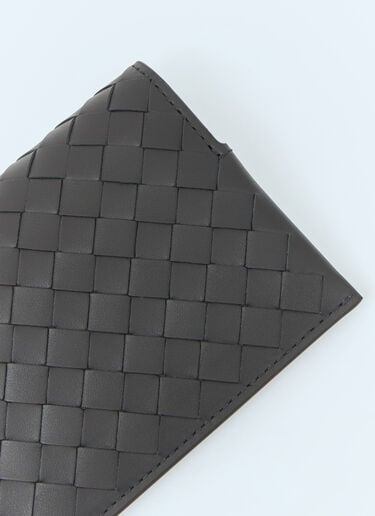 Intrecciato Piccolo Flap Cardholder Bottega Veneta Intrecciato Piccolo Flap Cardholder Black bov0157016