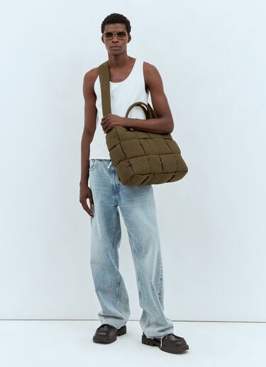 イントレチャート トートバッグ Bottega Veneta イントレチャート トートバッグ グリーン bov0157023
