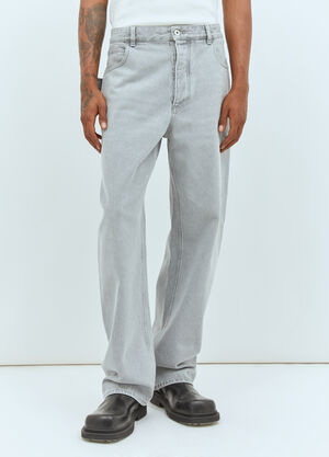 Bottega Veneta 阔腿牛仔裤 灰色 bov0158005