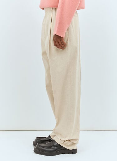 Natural Crisp Poplin Pants Bottega Veneta Natural Crisp Poplin Pants Beige bov0158006