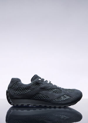 Bottega Veneta Orbit 皮革运动鞋 灰色 bov0158011