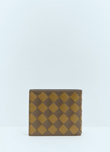 イントレチャート二つ折りウォレット Bottega Veneta イントレチャート二つ折りウォレット カーキ bov0158021