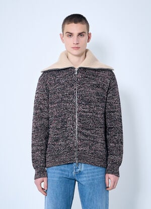 Bottega Veneta Cotton-And-Wool Cardigan Brown bov0159003